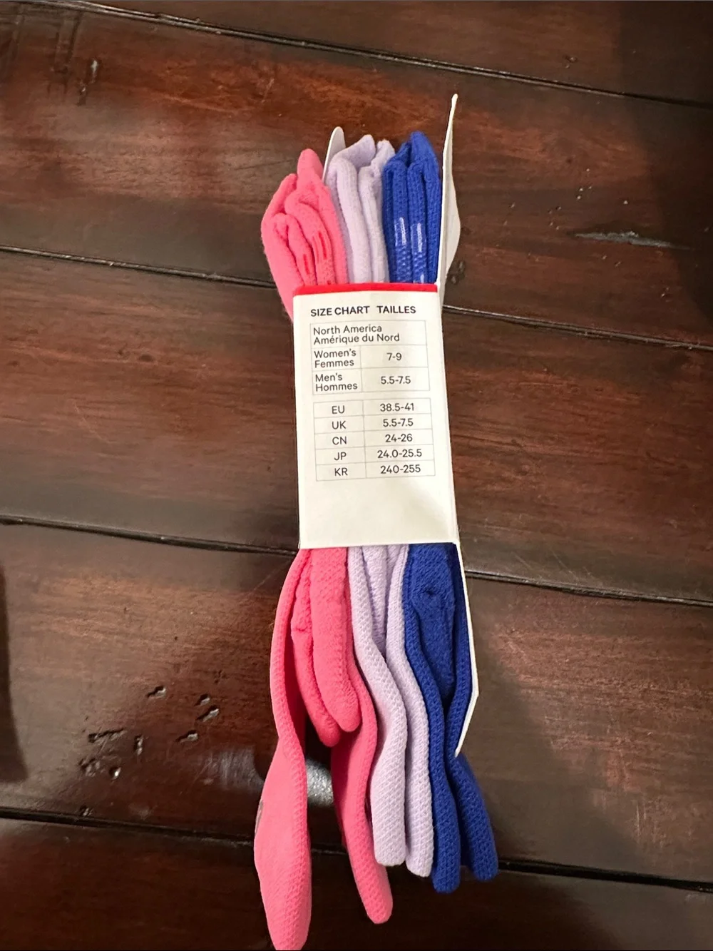 lululemon athletica Power Stride Crew Socks - Pink, Lavender, Blue